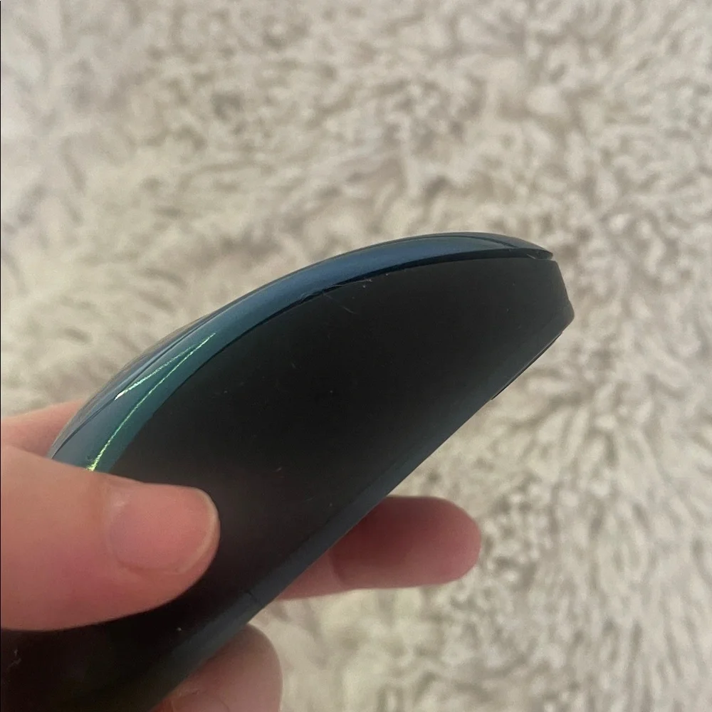 Logitech Glossy Blue Wireless Mouse